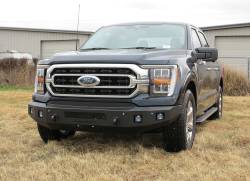 Steelcraft - Steelcraft 71-11430 Black Fortis Front Bumper for 21-23 Ford F150 - Image 1