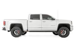 Rough Country Suspension Systems - Rough Country Bolt-On Fr/Rr Caliper Covers Red Silverado/Sierra 1500 71100A - Image 5