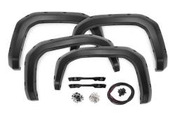 Rough Country Suspension Systems - Rough Country F-T12421 Black Pocket Fender Flares for 24+ Toyota Tacoma - Image 2