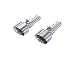 MBRP Exhaust - MBRP Exhaust T5199 Tip Set 5" OD Dual Wall Angle Cut T304 - Image 1