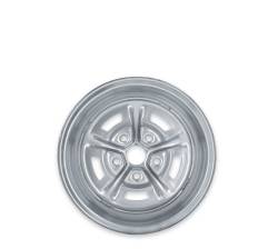 Scott Drake - Scott Drake D1ZZ-1007-BR Magnum 500 14x7 5x4.5 -6mm Black/Chrome - Image 4