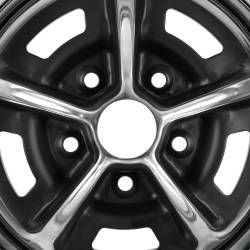 Scott Drake - Scott Drake Magnum 500 15x8 5x4.5 0mm Black/Chrome D1ZZ-1007-CR - Image 5