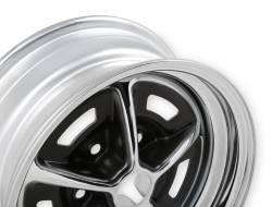 Scott Drake - Scott Drake D1ZZ-1007-DR Magnum 500 14x6 5x4.5 -12mm Black/Chrome - Image 3