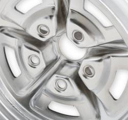 Scott Drake - Scott Drake D1ZZ-1007-DR Magnum 500 14x6 5x4.5 -12mm Black/Chrome - Image 7