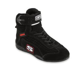 Simpson Safety - Simpson Safety AD012BK Adrenaline Racing Shoes Youth 12 Black - Image 5