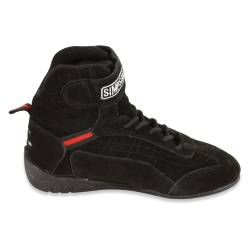 Simpson Safety - Simpson Safety AD012BK Adrenaline Racing Shoes Youth 12 Black - Image 8