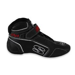 Simpson Safety - Simpson Safety DA750W DNA Racing Shoes 7.5 Black - Image 3