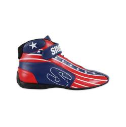 Simpson Safety - Simpson Safety DX2100P DNA X2 Racing Shoes 10 Red/White/Blue - Image 5