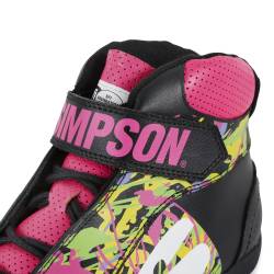 Simpson Safety - Simpson Safety DX2125S DNA X2 Racing Shoes-12.5 Black/Pink - Image 8