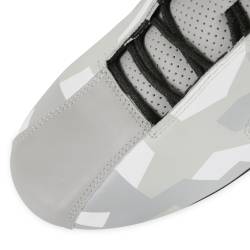 Simpson Safety - Simpson Safety DX2400W DNA X2 Racing Shoes-4 Gray/White - Image 9