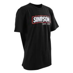 Simpson Safety - Simpson Safety 44018M American Flag T-Shirt Medium Black - Image 2