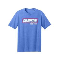 Simpson Safety - Simpson Safety 44018MB American Flag T-Shirt Medium Blue - Image 1
