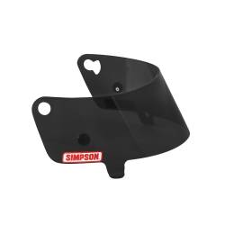 Simpson Safety - Simpson Safety 88601A Helmet Shield Smoke for Speedway Shark Snell 2005 - Image 5
