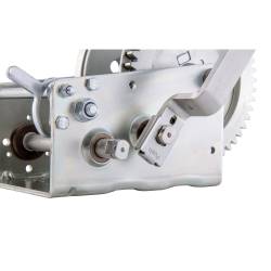 CURT - Hand-Crank 2-Speed Winch 3200 lbs 17.51 Low Gear Ratio 9.6" Handle - Image 3