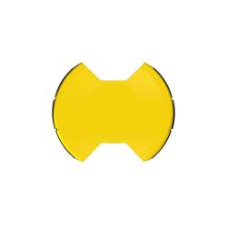 KC Hilites - KC HiLiTES 5210 SlimLite 8" LED Light Shield SAE Driving Selective Yellow - Image 5