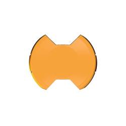 KC Hilites - KC HiLiTES 5211 SlimLite 8" LED Light Shield Driving Amber - Image 5