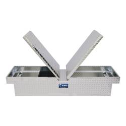 UWS - UWS EC10061 Bright Aluminum 69" Gull Wing Crossover Tool Box Heavy Packaging - Image 2