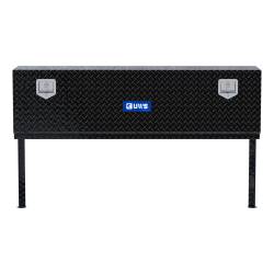 UWS - UWS EC40032 Gloss Black Aluminum 60" Single-Door Topside Truck Tool Box Heavy Pa - Image 2