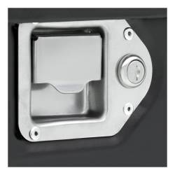 UWS - UWS ST-100-COMBO-MB Matte Black 100-Gallon Steel-Aluminum Combo Transfer Tank - Image 5