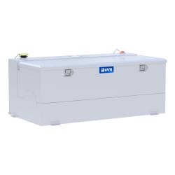 UWS - UWS ST-100-COMBO-W White 100-Gallon Steel-Aluminum Combo Transfer Tank - Image 1