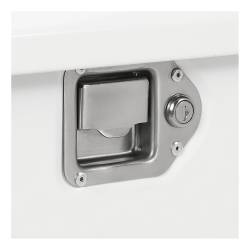 UWS - UWS ST-100-COMBO-W White 100-Gallon Steel-Aluminum Combo Transfer Tank - Image 4