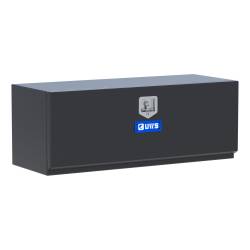 UWS - UWS ST-TBUB-48-MB Matte Black Steel 48" Single-Door Underbody Tool Box - Image 1