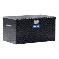UWS - UWS TBC-38-DS-BLK Gloss Black Aluminum 38" Utility Chest Box w/Drawers - Image 1