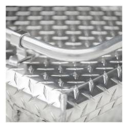 UWS - UWS TBS-72-R Bright Aluminum 72" Crossover Truck Tool Box w/Rail - Image 4