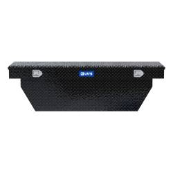 UWS - UWS TBSD-69-A-BLK Gloss Black Aluminum 69" Deep Angled Crossover Truck Tool Box - Image 2