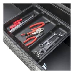 UWS - UWS TBSD-69-A-MB Matte Black Aluminum 69" Deep Angled Crossover Truck Tool Box - Image 5