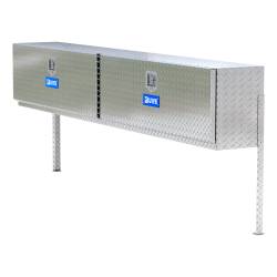 UWS - UWS TBTS-96 Bright Aluminum 96" Double-Door Topside Truck Tool Box - Image 1