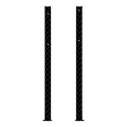 UWS - UWS TBTS-LEGS-BLK Replacement Black Aluminum Topside Truck Tool Box Leg - Image 1