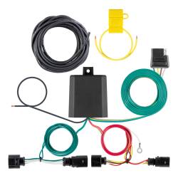 CURT - Custom Wiring Harness 4-Way Flat Output Select Volkswagen Golf R GTI - Image 1