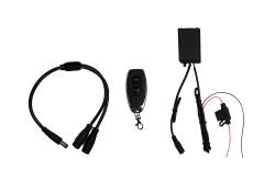 Granatelli Motorsports - Granatelli Motorsports 303510R-D 1-Touch Switch Exhaust Cut out System Remote Controlled Dual Exh. Cut Out - Image 1