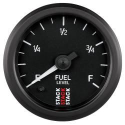 Stack - Stack ST3315 Pro Stepper Fuel Level Gauge 52MM Black 0-280OHM Programmable - Image 1