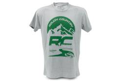Rough Country Suspension Systems - Rough Country 84093LG T-Shirt RC Mountains Heather Gray LG - Image 1