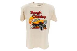 Rough Country Suspension Systems - Rough Country 84091MD T-Shirt Throwback Cream MD - Image 1