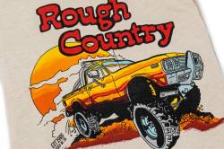 Rough Country Suspension Systems - Rough Country 84091LG T-Shirt Throwback Cream LG - Image 2