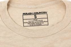 Rough Country Suspension Systems - Rough Country 84091LG T-Shirt Throwback Cream LG - Image 3