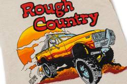 Rough Country Suspension Systems - Rough Country 84091XL T-Shirt Throwback Cream XL - Image 2