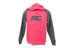 Rough Country Suspension Systems - Rough Country 84083LG Hoodie Heater Red/Gray LG - Image 1