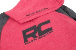 Rough Country Suspension Systems - Rough Country 84083LG Hoodie Heater Red/Gray LG - Image 3