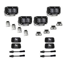 Baja Designs - Baja Designs 448166 S2 SAE Dual Fog Pocket Kit for Ford Raptor - Image 1