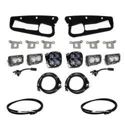 Baja Designs - Baja Designs 447761UP Squadron SAE/Dual S2 Sport Bumper Fog Pocket Kit for Jeep - Image 1