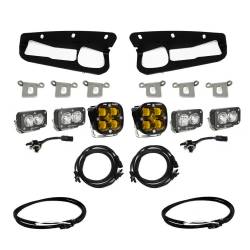 Baja Designs - Baja Designs 447762UP Squadron SAE/Dual S2 Sport Bumper Fog Pocket Kit for Jeep - Image 1