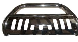 TrailFX - TrailFX B0025S Bull Bar 3" Polished Stainless Skid Plate - Image 1