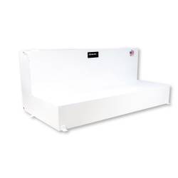 TrailFX - TrailFX 21110SW Liquid Transfer Tank 100 Gal L-Shape Steel White Lockable Cap - Image 1