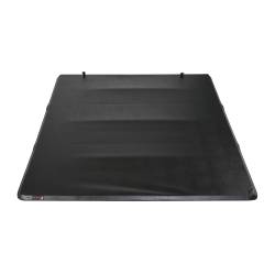 TrailFX - TrailFX TFX1115 Soft Tri-Fold Tonneau Cover Black Vinyl Aluminum Rails - Image 1