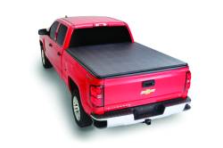 TrailFX - TrailFX TFX3501 Hard Tri-Fold Tonneau Cover Black Vinyl Over Hard Board - Image 1