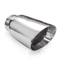 Stainless Works - Stainless Works 799300 Double Wall Slash Cut Tip 4" Body 8" Length 3" Inlet - Image 2